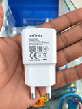 Infinix 18W Fast Charger with Type-C Cable – White